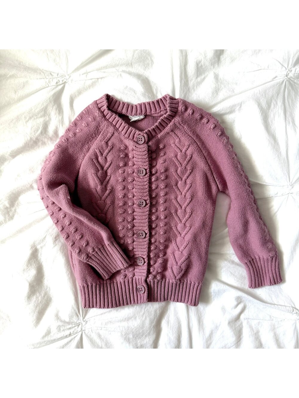 Jamie Kay Purple Knit Cardigan
